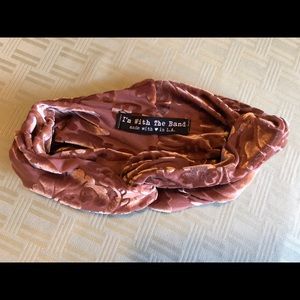 I’m with the Band velvet headband